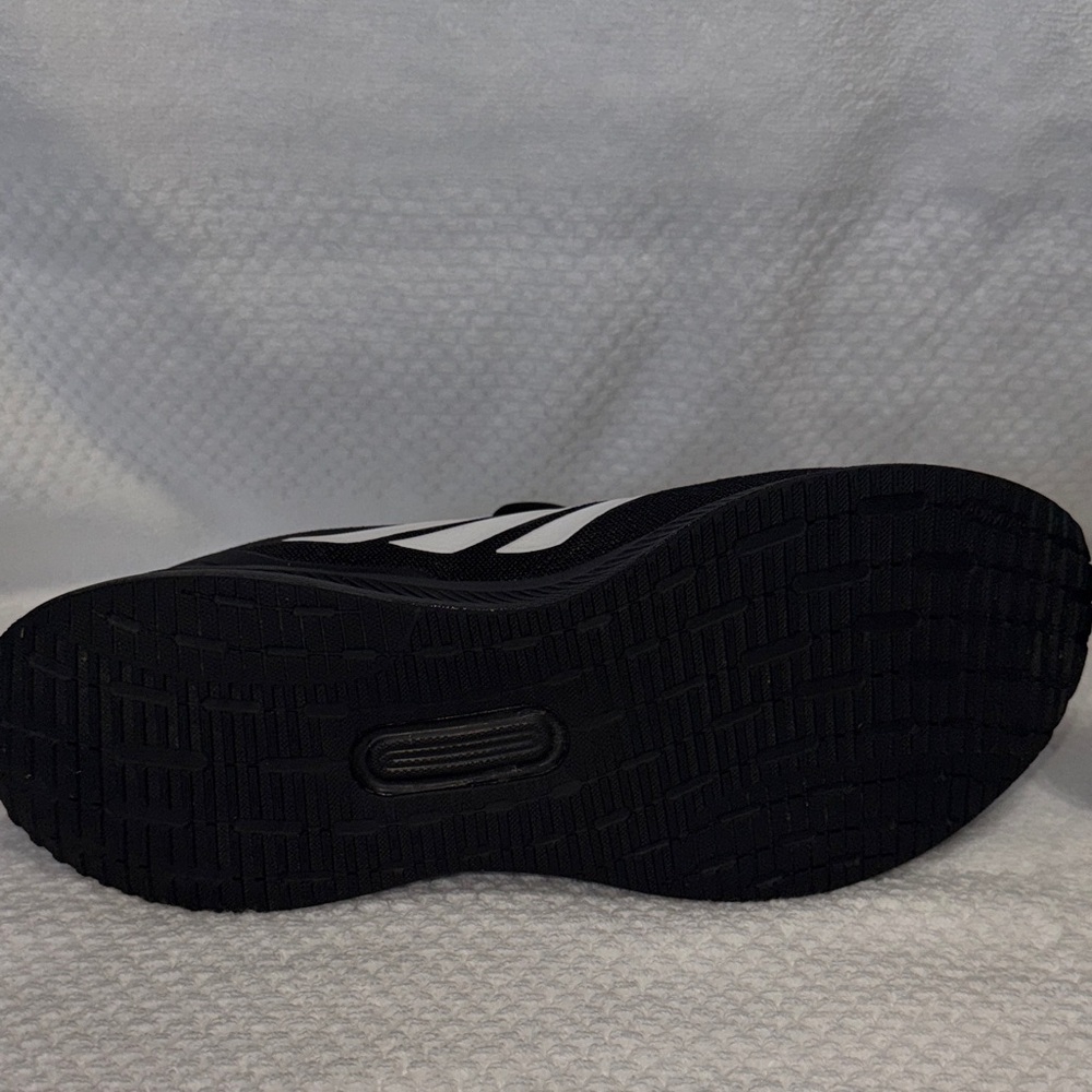 Adidas Men's Black and White Athletic Sneakers - Picture 6 of 7